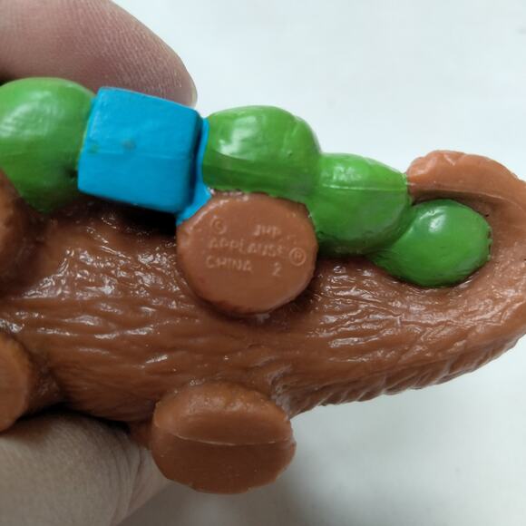 Vintage Snuffleupagus PVC Figure Applause Sesame Street 7 Birthday Cake Topper - Picture 3 of 3